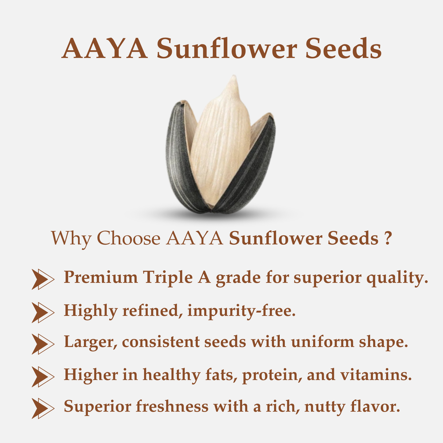SUNFLOWER SEEDS (GRADE-AAA)
