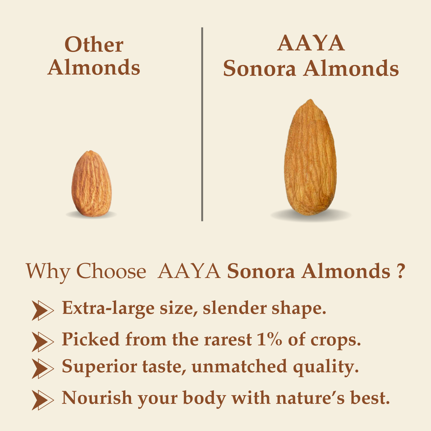 SONORA ALMONDS (JUMBO)