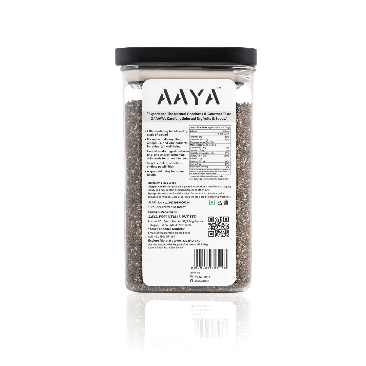 CHIA SEEDS (GRADE-AAA)