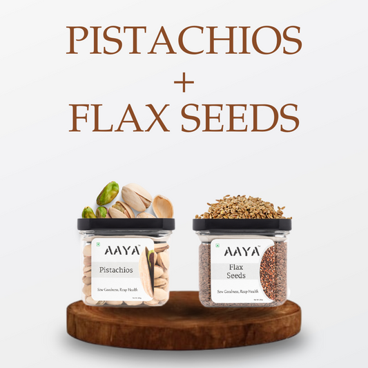 PISTACHIOS & FLAX NUTRIENT POWER COMBO