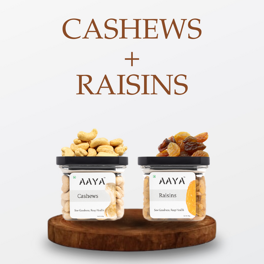 CASHEWS & RAISINS DELIGHT COMBO