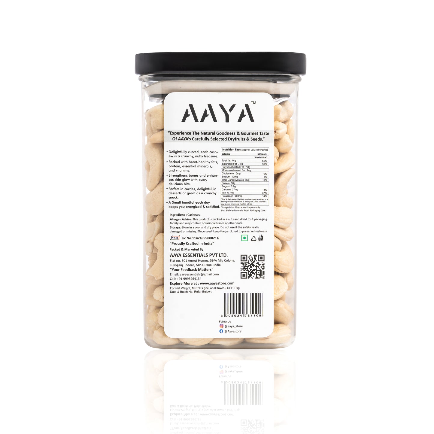 CASHEWS W180 (JUMBO)